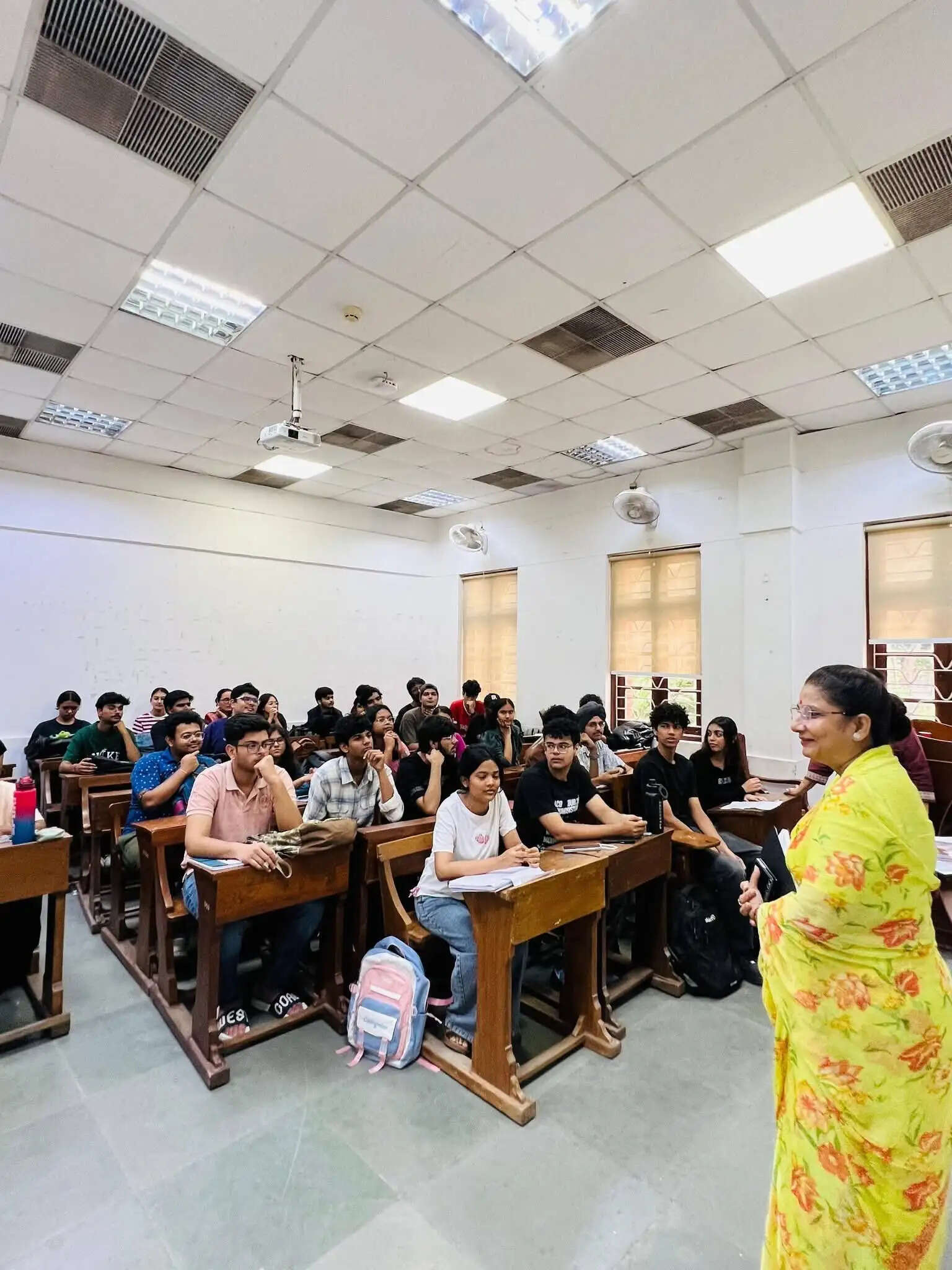 नारी शक्ति संवाद के जरिए छात्राओं से रूबरू हुईं दिल्ली महिला आयोग की अध्यक्ष
