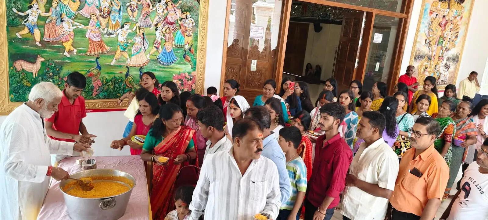 श्री राधा कृष्ण प्रणामी मंदिर में श्रद्धा और उल्लास के साथ मनाई गई भगवान श्री जगन्नाथ रथ यात्रा