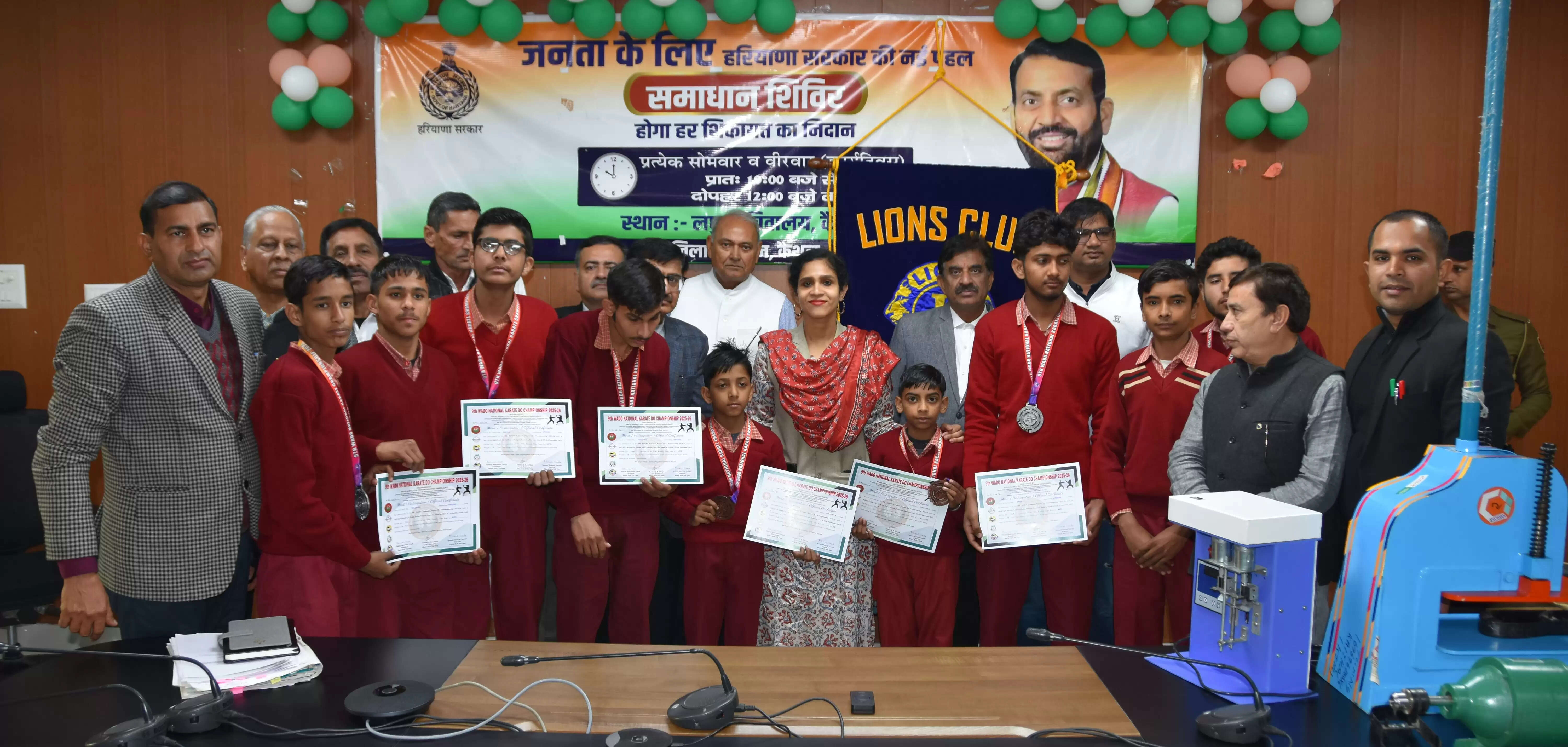 कैथल : मूक-बधिर बच्चों ने कराटे प्रतियोगिता में जीते सिल्वर व ब्रॉन्ज मेडल