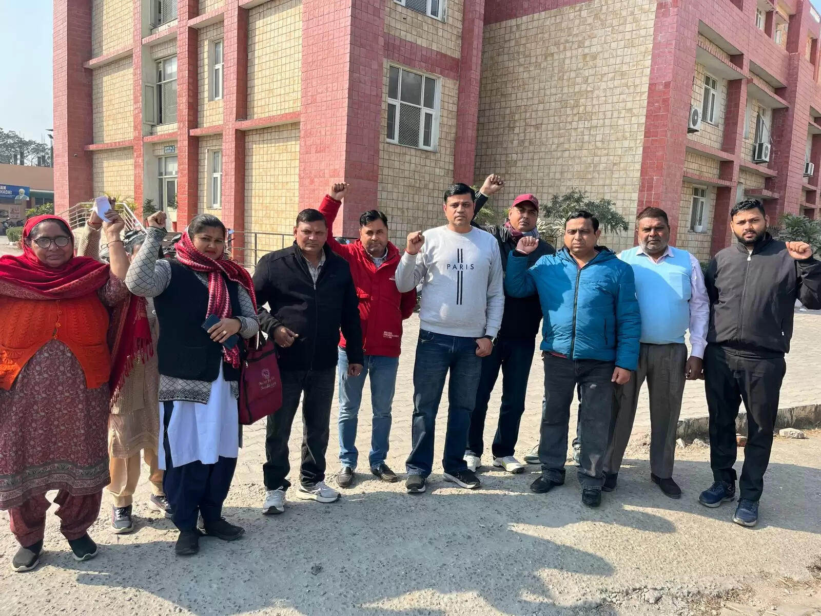 यमुनानगर: सिविल अस्पताल में कौशल कर्मचारियों का बढ़ा आक्रोश