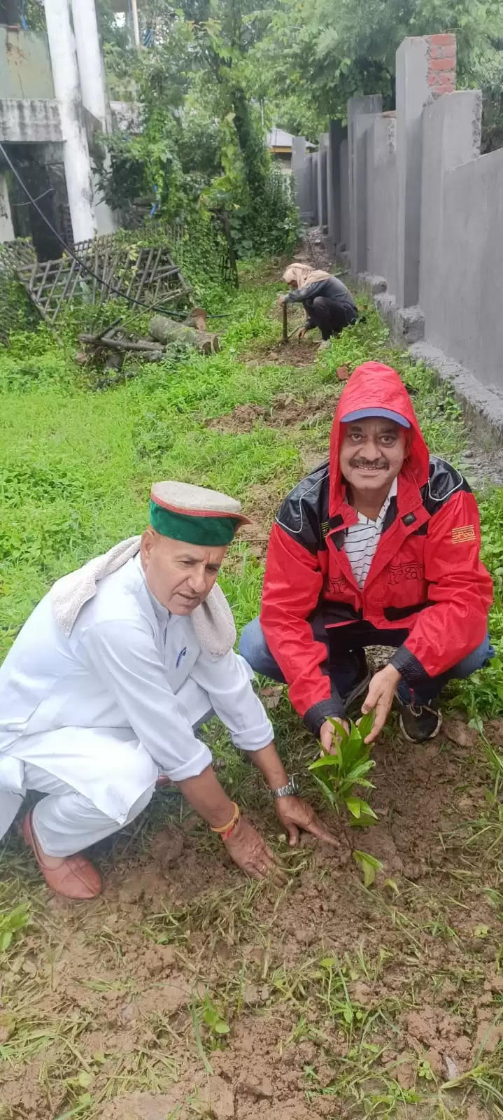 श्री साईं सेवा समिति द्वारा वृक्षारोपण कार्यक्रम आयोजित, पुलिस लाइन परिसर में रोप पौधे