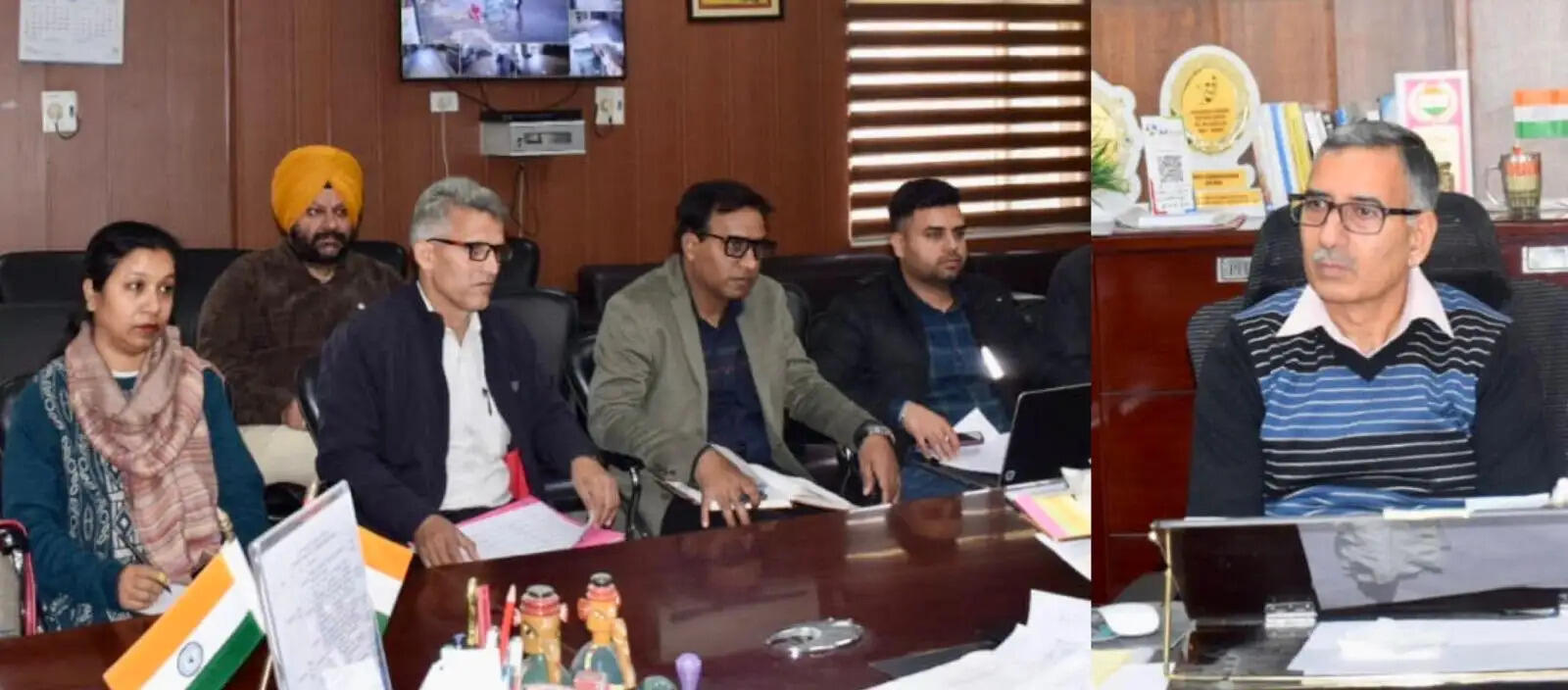 पीएमईजीपी और जेकेआरईजीपी योजनाओं की प्रगति की डीसी कठुआ ने की समीक्षा