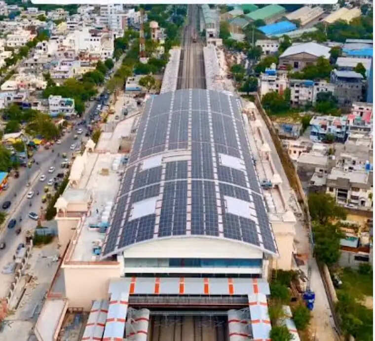 ग्रीन स्टेशन प्रमाणन में गांधीनगर जयपुर रेलवे स्टेशन को 86 अंक हासिल