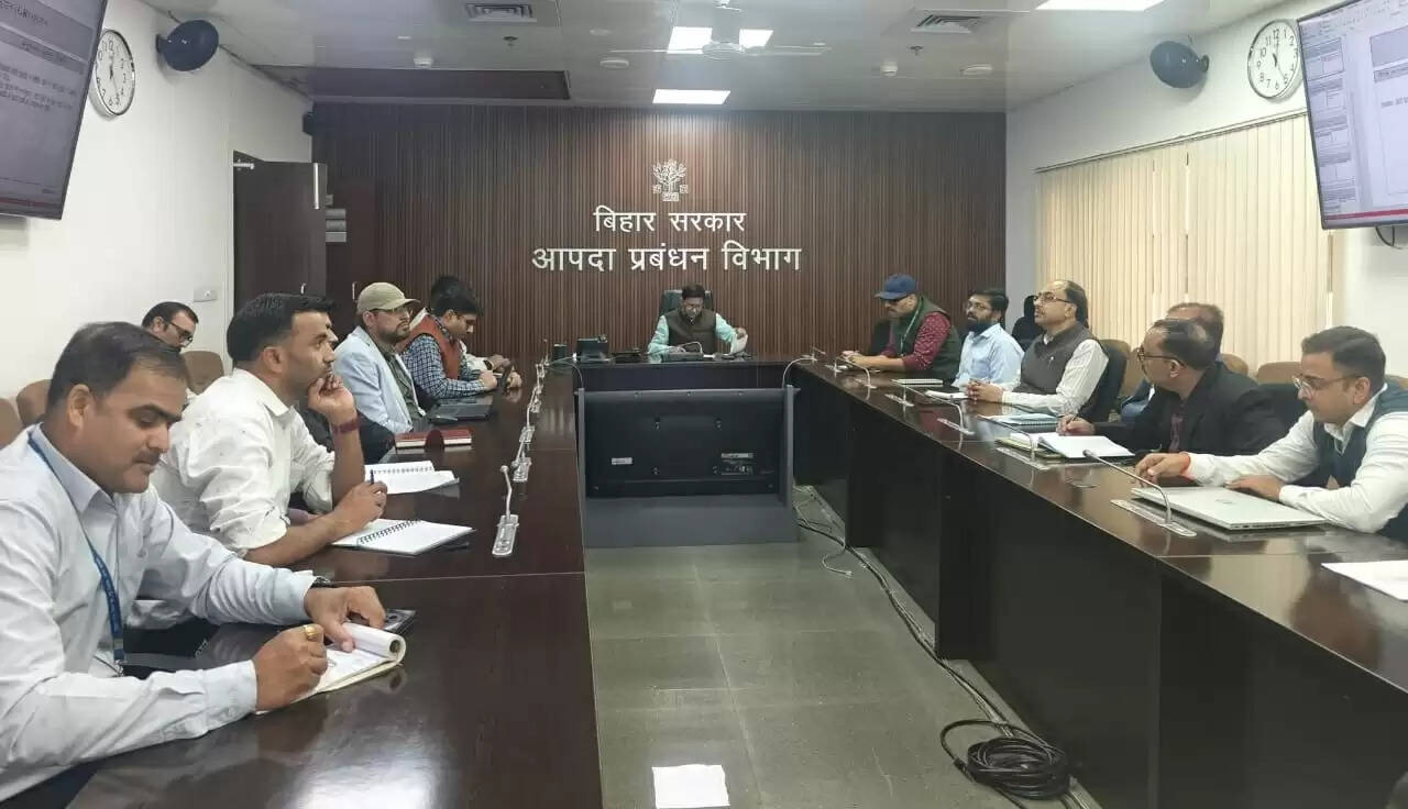 आपदा प्रबंधन विभाग में साप्ताहिक समीक्षा बैठक का हुआ आयोजन