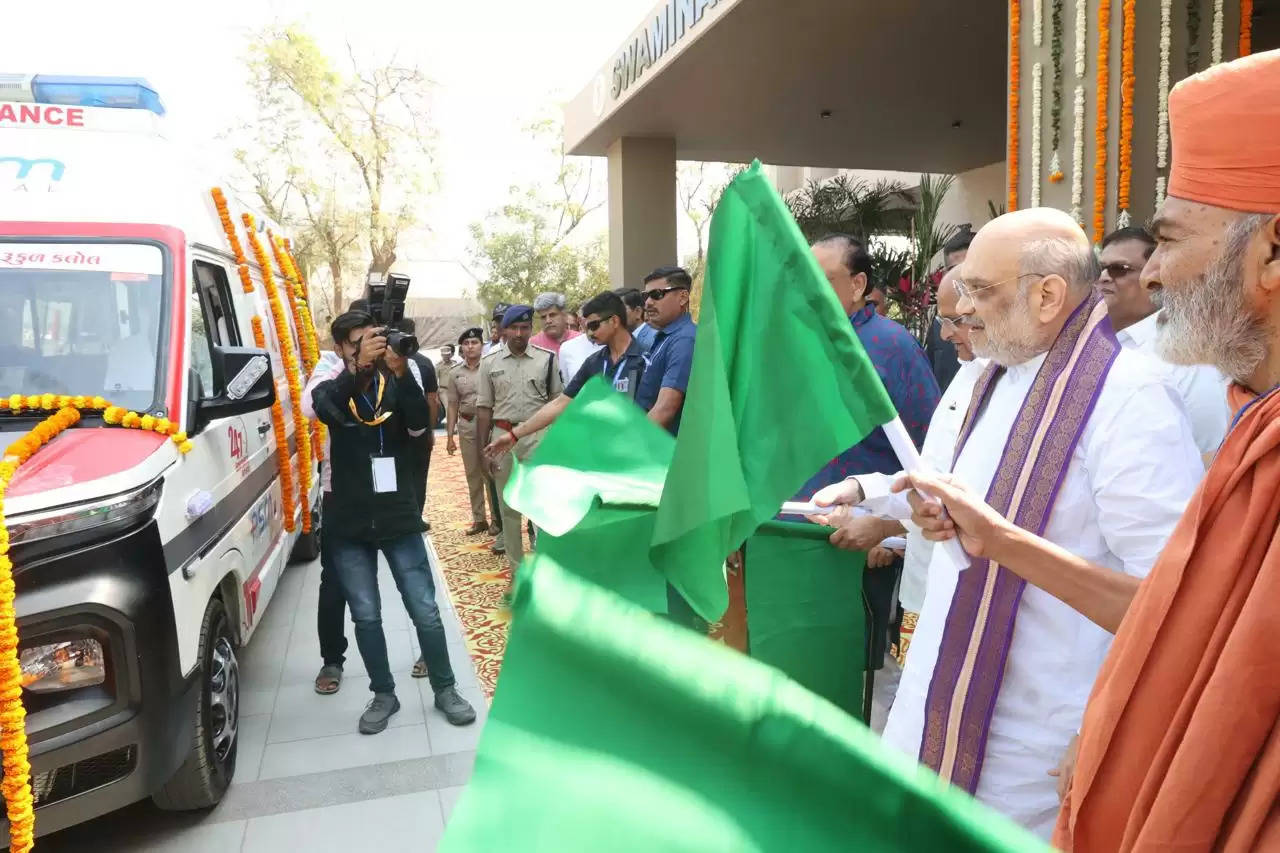 स्वामीनारायण संस्था ने सामाजिक बुराइयां दूर करने के साथ जनकल्याण कार्यों को प्राथमिकता दी: अमित शाह