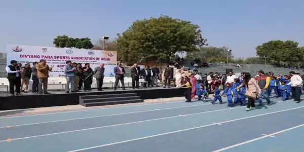 दिल्ली राज्य पैरा एथलेटिक्स प्रतियोगिता शुरू