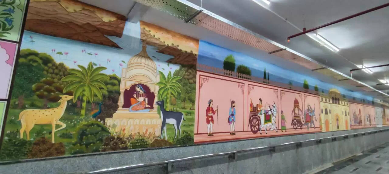 हाईकोर्ट की नई भूमिगत पार्किंग तैयार : जाम से राहत और पार्किंग करते वक्त होगे वाहन चालकों को विरासत के दर्शन