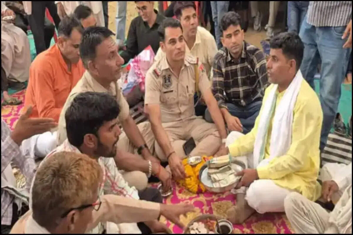 कानोता पुलिस ने निभाई मानवीय मिसाल, कर्मचारी की बेटियों की शादी में ‘मायरा’ भरकर किया सहयोग