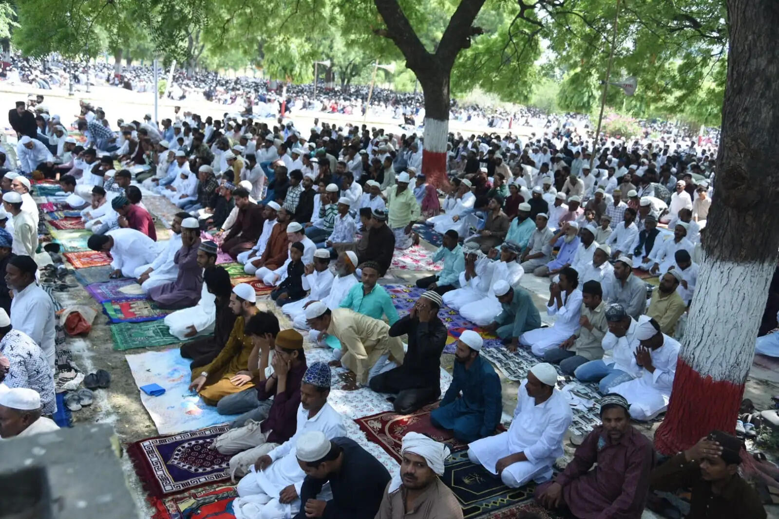 (लीड) उप्र में हर्षोल्लास से मनी बकरीद, मुस्लिम समाज ने की गौ माता को राष्ट्रीय पशु घोषित करने की मांग