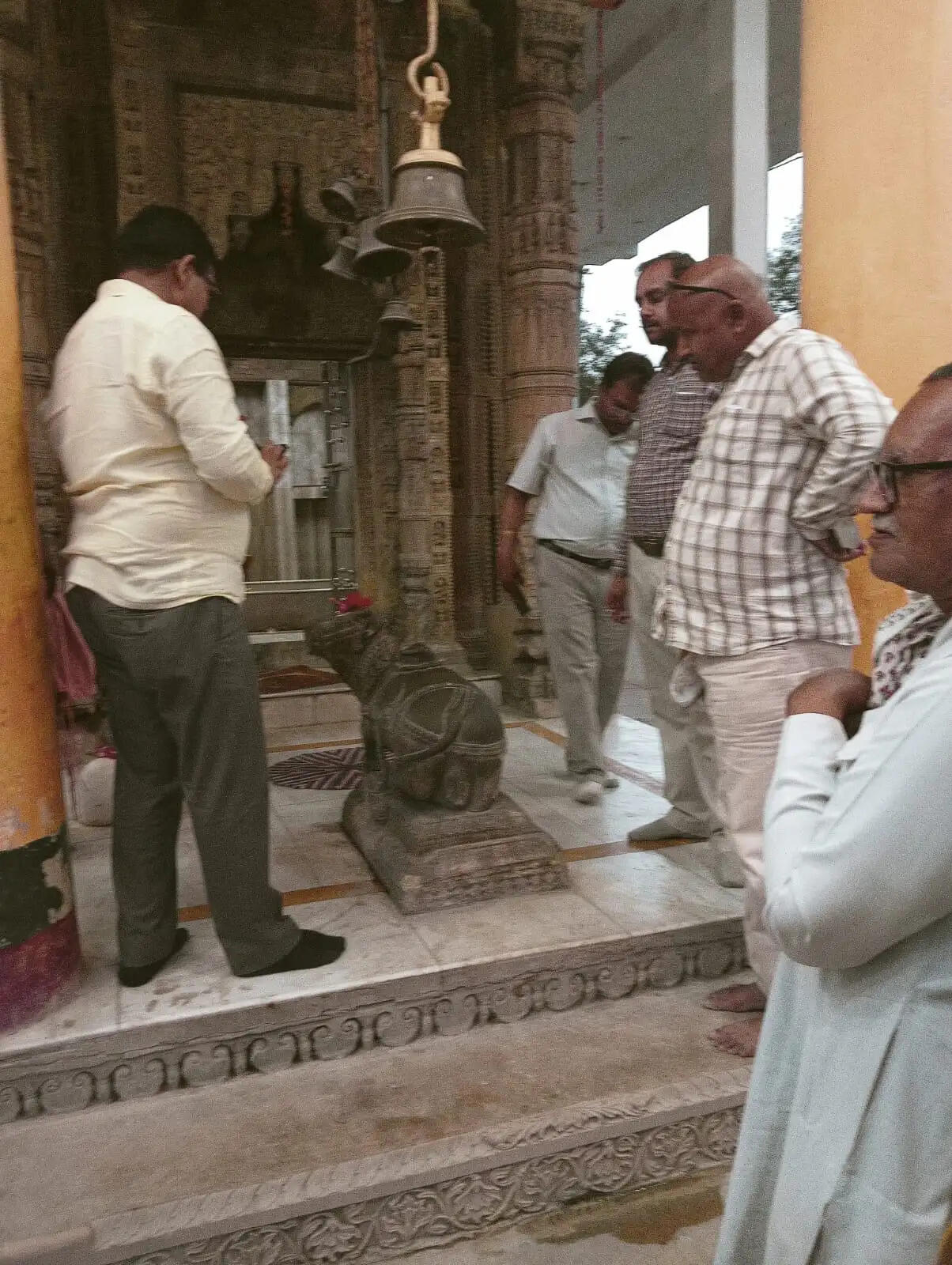 प्राचीन भुआलेश्वर महादेव मंदिर के संरक्षण की तैयारी, पुरातत्व विभाग ने किया स्थलीय निरीक्षण