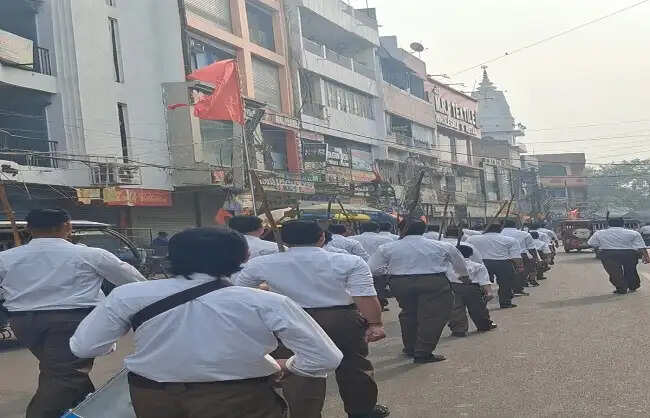 राष्ट्रीय स्वयंसेवक संघ ने मनाया भारतीय नववर्ष एवं डॉ. हेडगेवार जन्मदिन