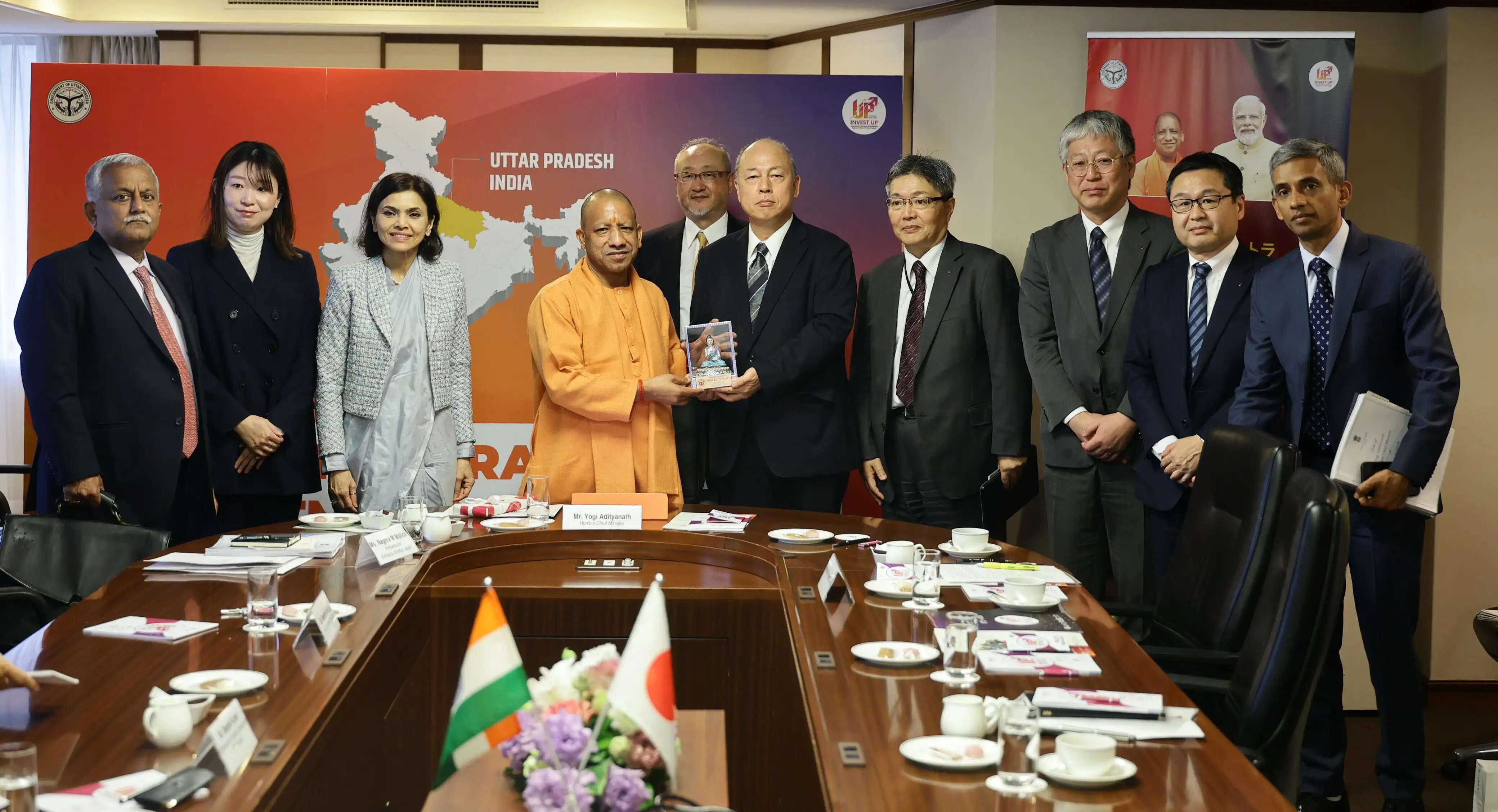 मुख्यमंत्री योगी ने जापान में मित्सुई प्रबंधन से की व्यापक निवेश पर चर्चा