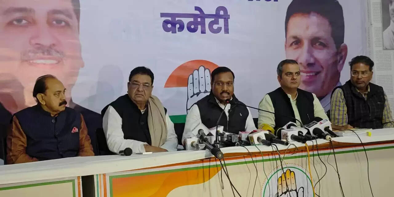 कांग्रेस ने ग्रामीण विकास के मुद्दे पर प्रदेश सरकार को बताया पूरी तरह विफल, योजनाओं के नाम बदलने पर साधा निशाना