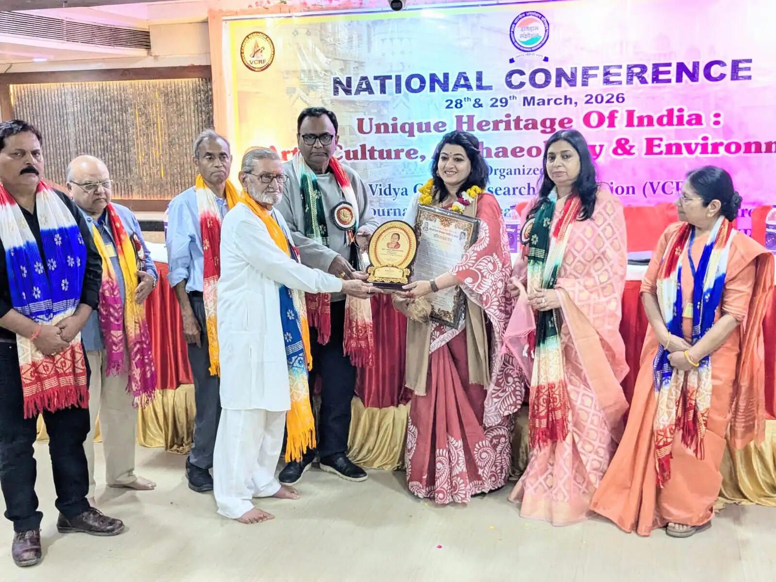 बीकानेर की इतिहासकार डॉ मेघना को विद्या श्रीवास्तव मेमोरियल अवॉर्ड