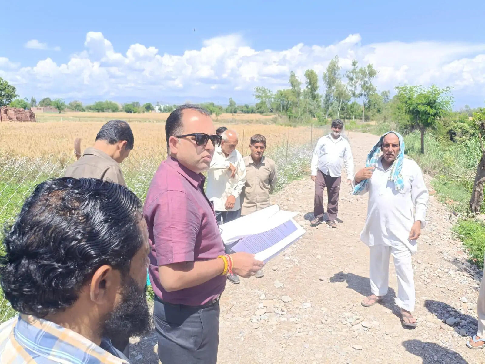 हीरानगर में जनसमस्याओं के समाधान और भूमि डिजिटाइजेशन पर जोर