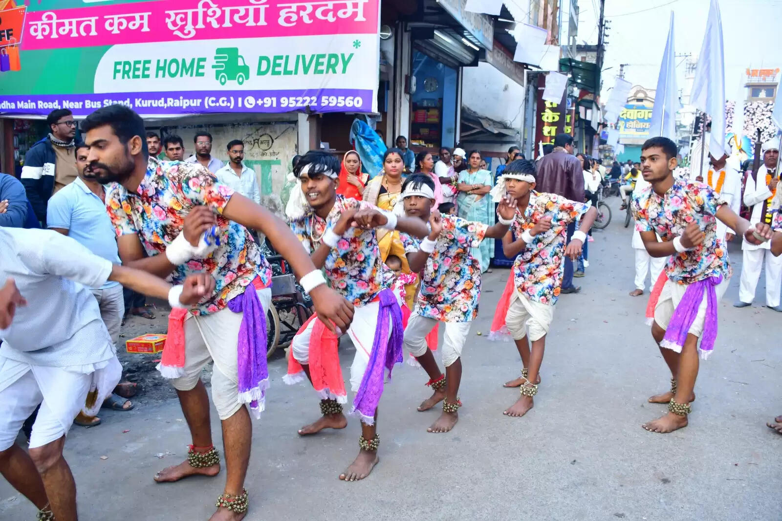 सतनामी समाज के अखाड़ा दल ने किया हैरतअंगेज प्रदर्शन