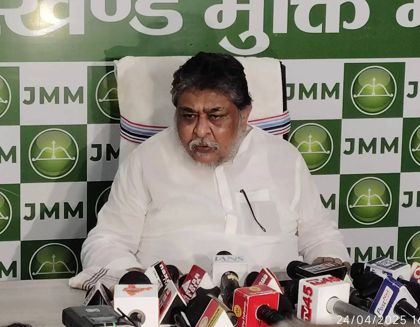 पहलगाम हमले के दोषी गद्दार का सफाया जरूरी : झामुमो