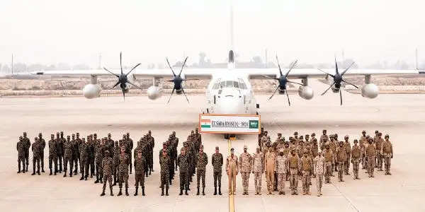 भारत और सऊदी अरब की सेनाओं के बीच युद्धाभ्यास 'सदा तनसीक' शुरू