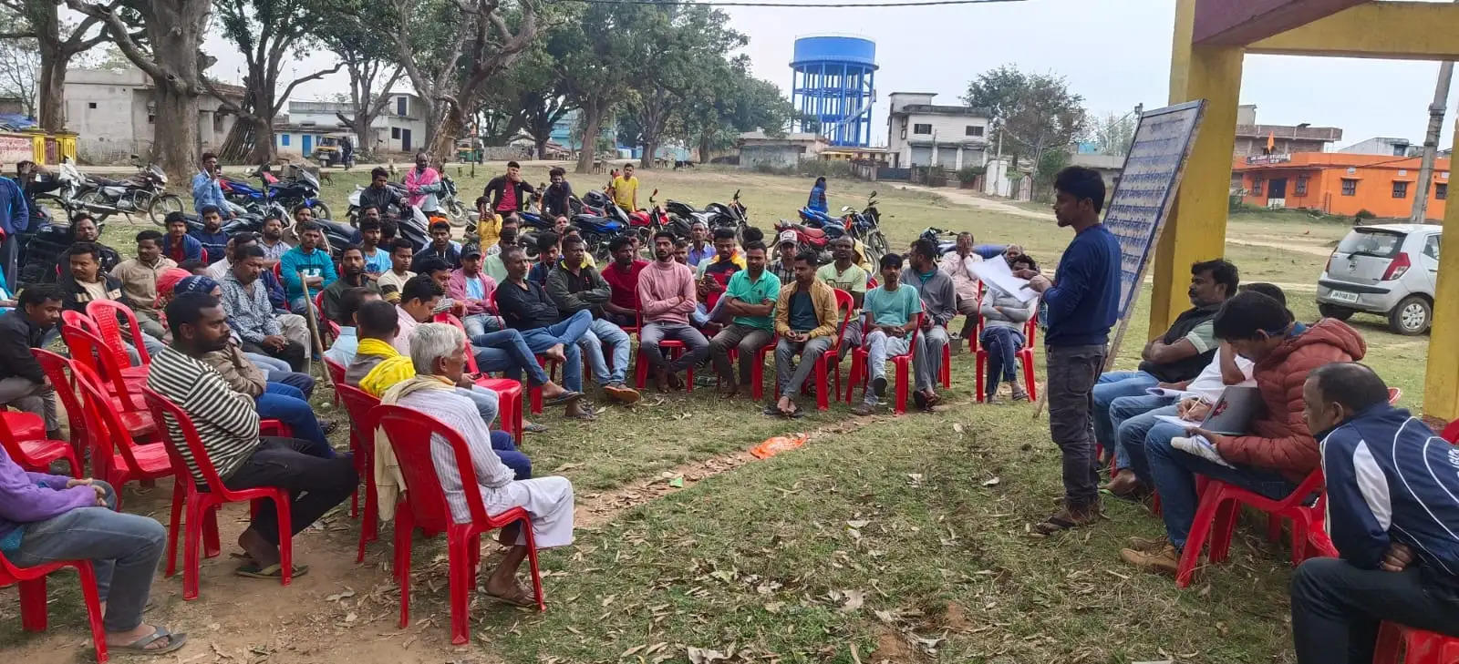 महादेव मंडा परिसर में नये मंदिरों के निर्माण का ग्रामीणों ने किया विरोध