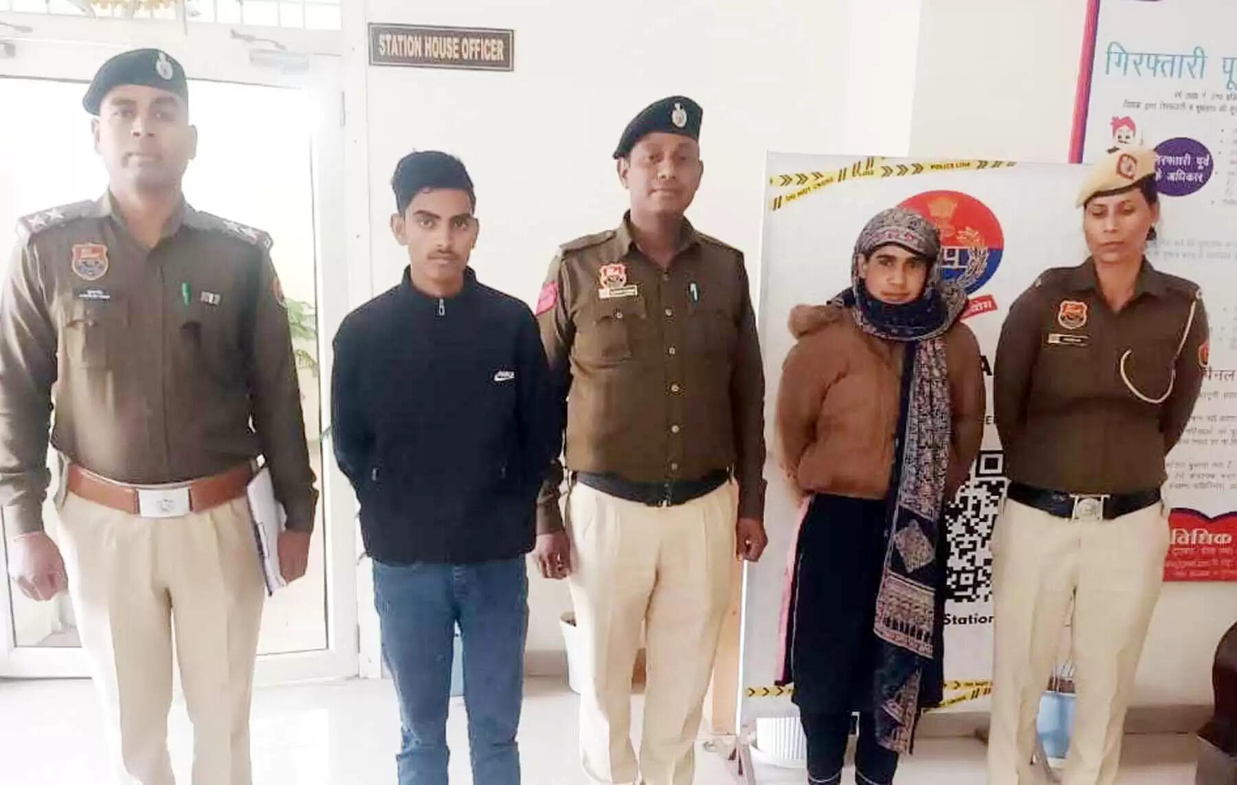 गुरुग्राम: भांजे ने अपनी महिला साथी के साथ मामा के घर से चुराए गहने व नकदी