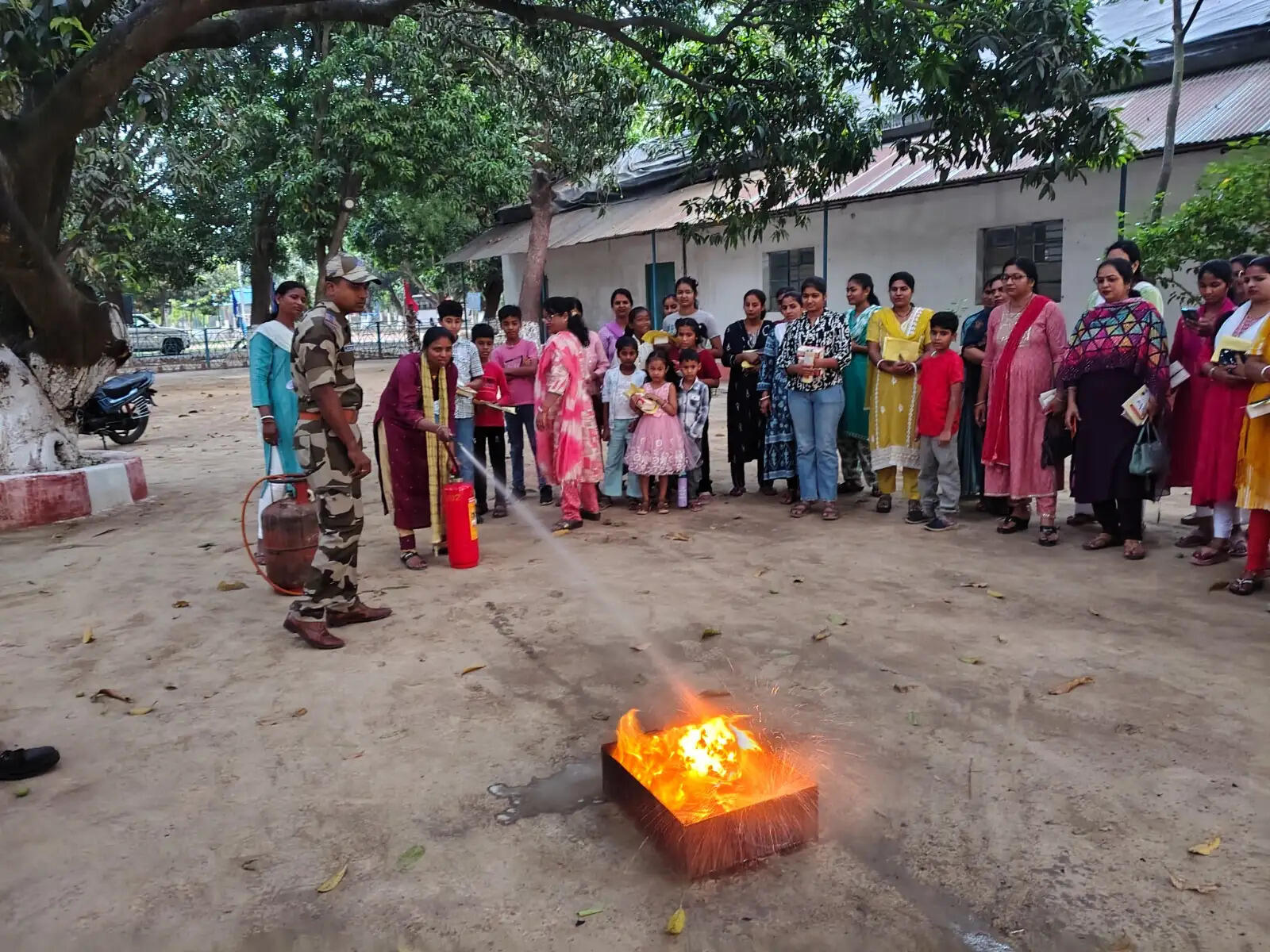 सतर्कता ही सुरक्षा, सीआईएसएफ फायर विंग, एनटीपीसी कहलगांव की प्रभावशाली पहल