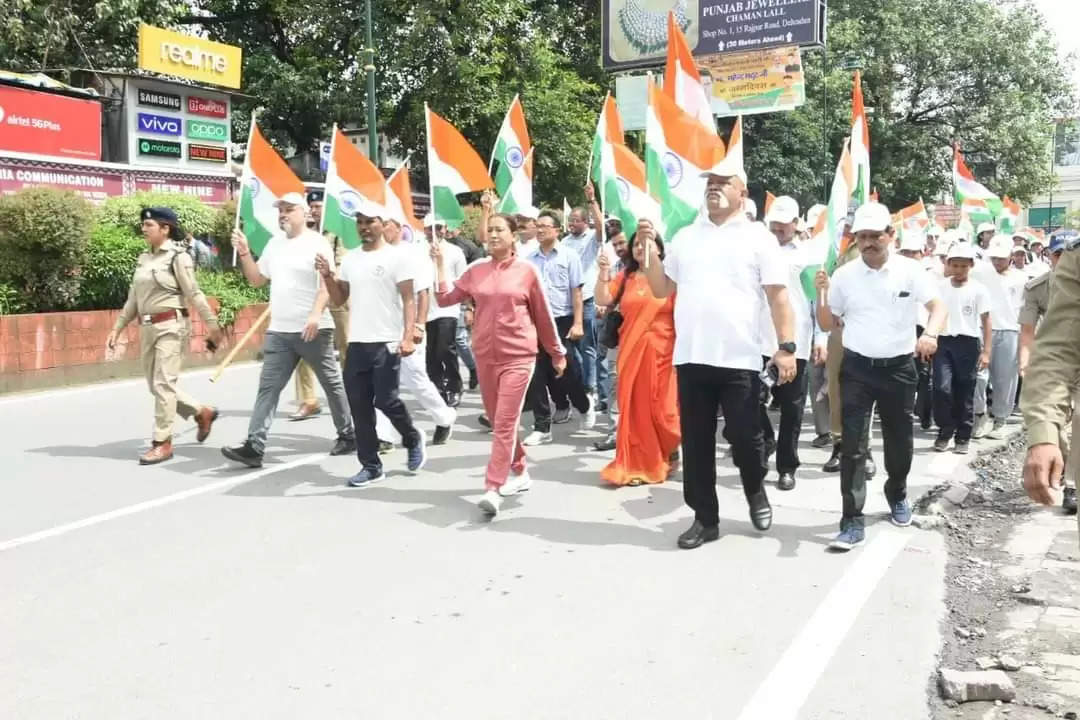 तिरंगा यात्रा देशभक्ति और एकता का प्रतीक है : मंत्री रेखा आर्या