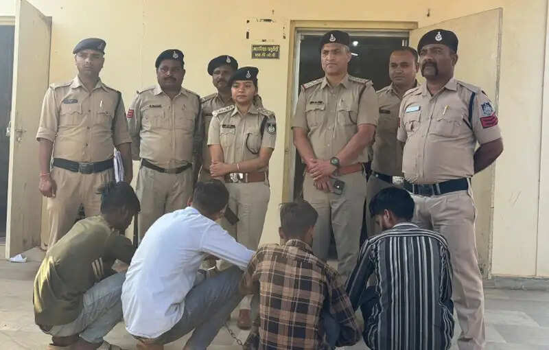 मप्र पुलिस ने किया विभिन्न जिलों में संपत्ति संबंधी अपराधों का खुलासा