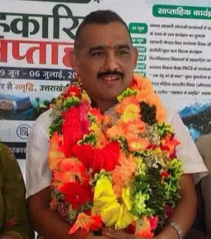 गजेंद्र बने जिला सहकारी बैंक के निर्विरोध अध्यक्ष