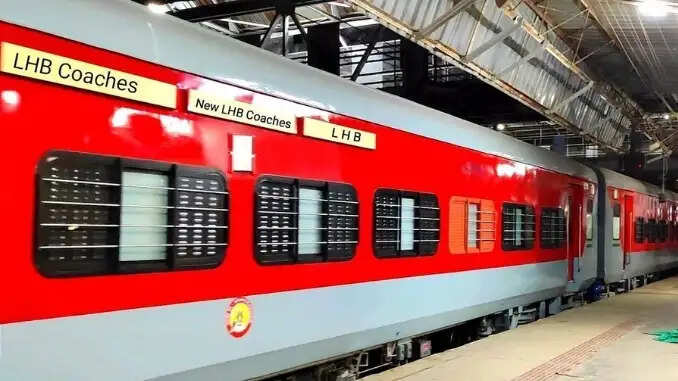 एलएचबी कोचों के साथ अपग्रेड किया गया भागलपुर - मुजफ्फरपुर एक्सप्रेस