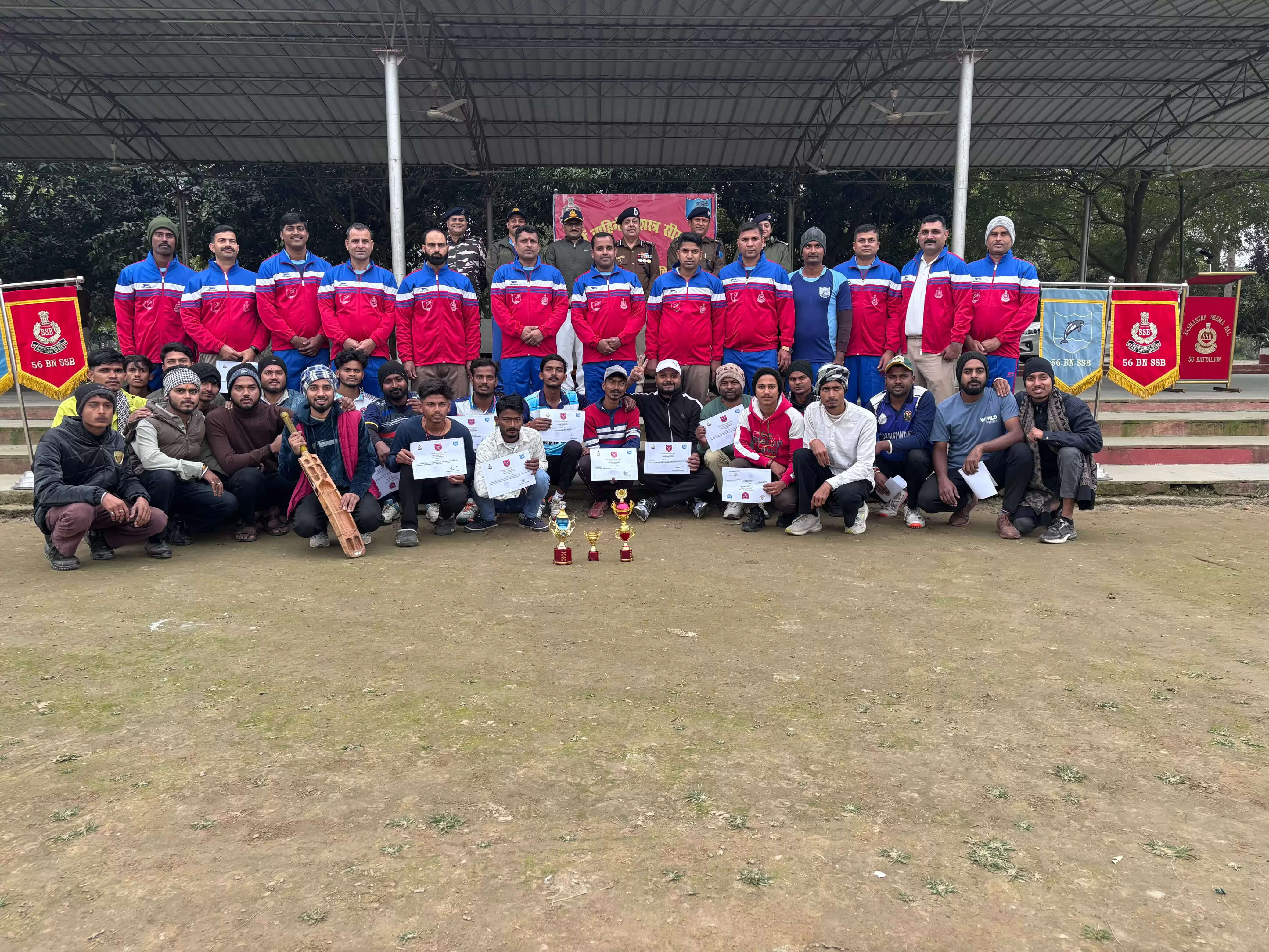 बॉर्डर यूनिटी कप क्रिकेट में नागरिक एकादश ने एसएसबी को हराया