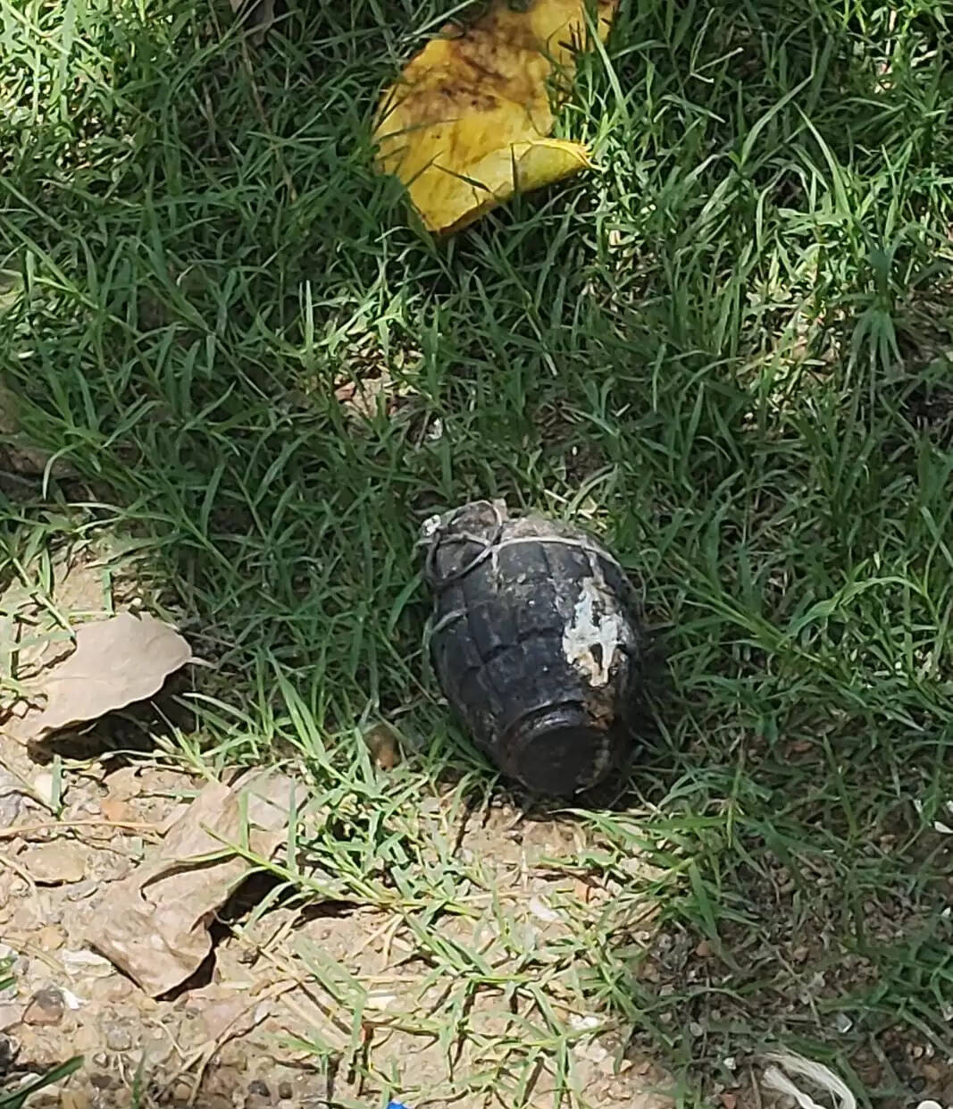 भारत-नेपाल सीमा पर मिले हैंड ग्रेनेड को किया गया डिफ्यूज