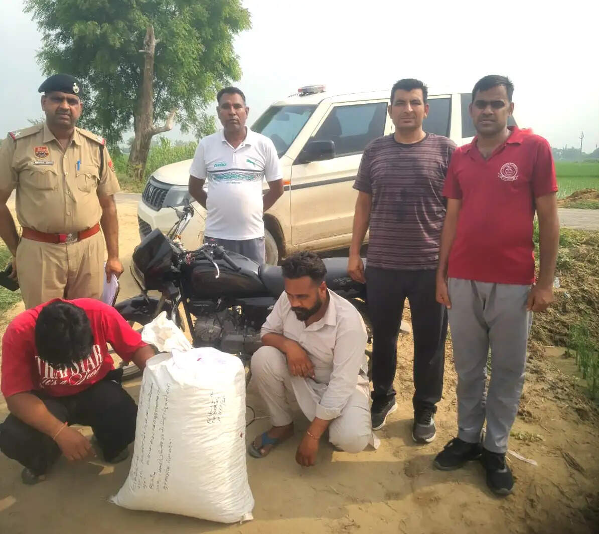 सिरसा: लाखों रुपये के चूरापोस्त के साथ दो नशा तस्कर गिरफ्तार