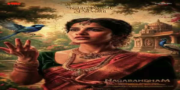 पहली झलक में छाईं नाभा नतेश, 'नागबंधम' से लुक रिवील