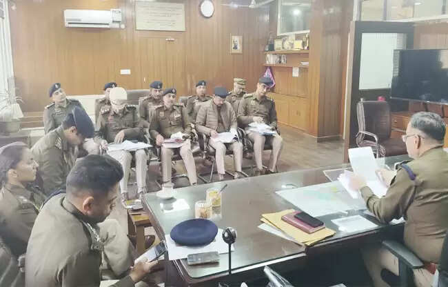 सोनीपत पुलिस ने की ऑपरेशन हॉटस्पॉट पर समीक्षा बैठक