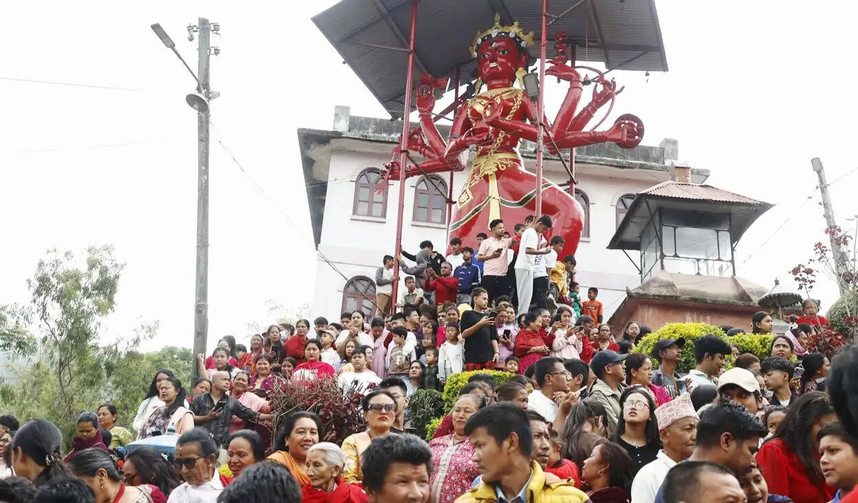 नेपाल के बनेपा में चण्डेश्वरी जात्रा उत्सव की धूम