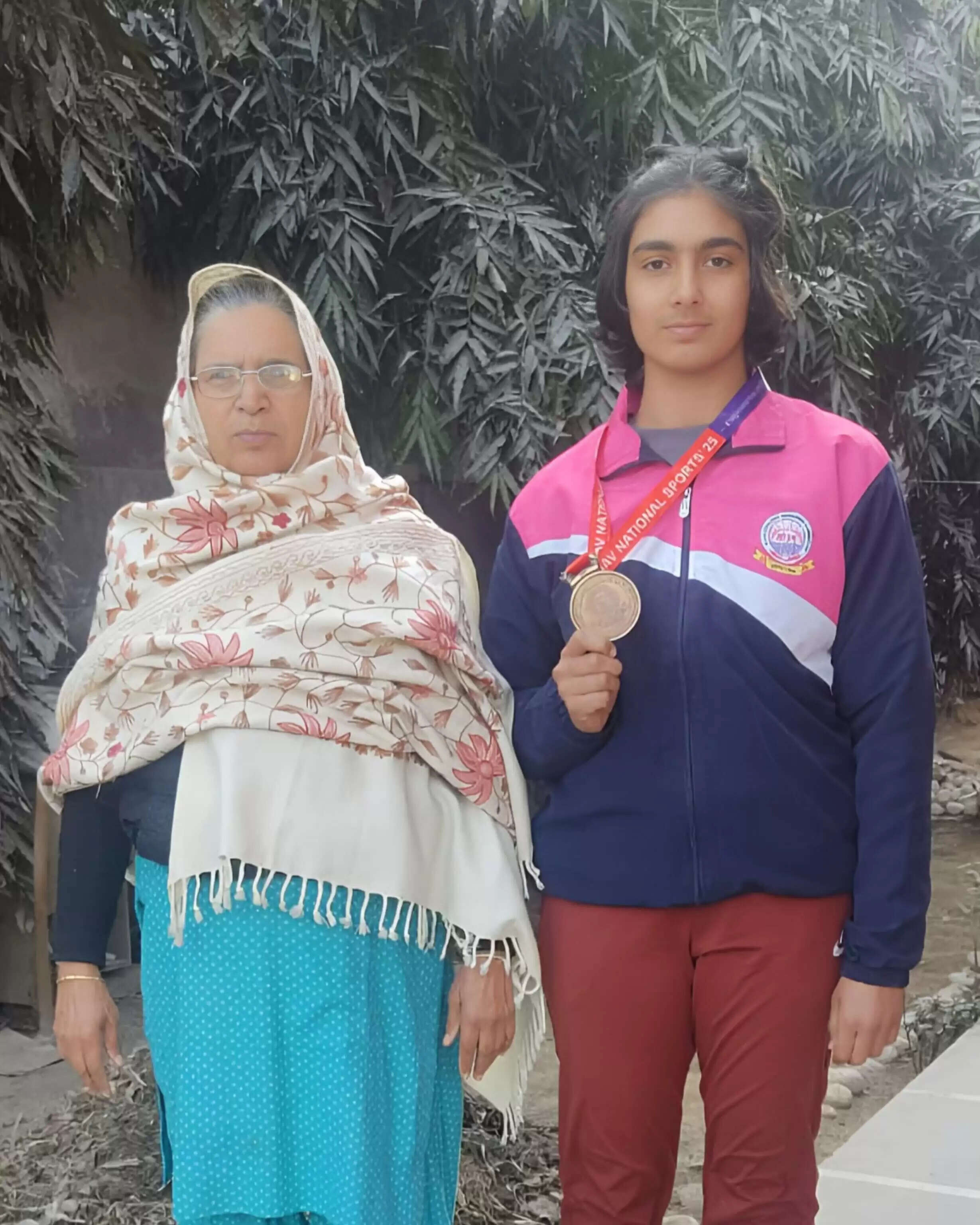 रोहतक की खुशी ने राष्ट्रीय प्रतियोगिता में जीता गोल्ड