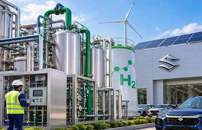 मारुति सुजुकी का मानेसर में पहला हरित हाइड्रोजन संयंत्र चालू