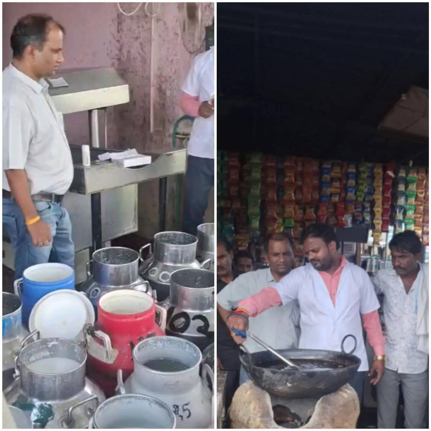 राजगढ़ः तीन चिलिंग सेंटरों में दूध की रैपिड जांच, होटल-रेस्टोरेंट में भी पहुंची टीम