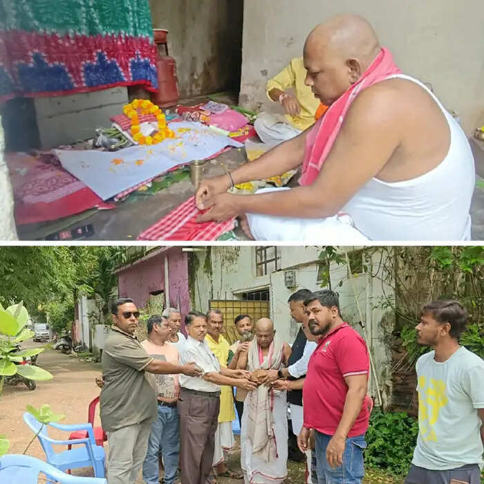 विधर्मी हो चुकी जीवित पुत्री का, पिता ने किया पिंडदान