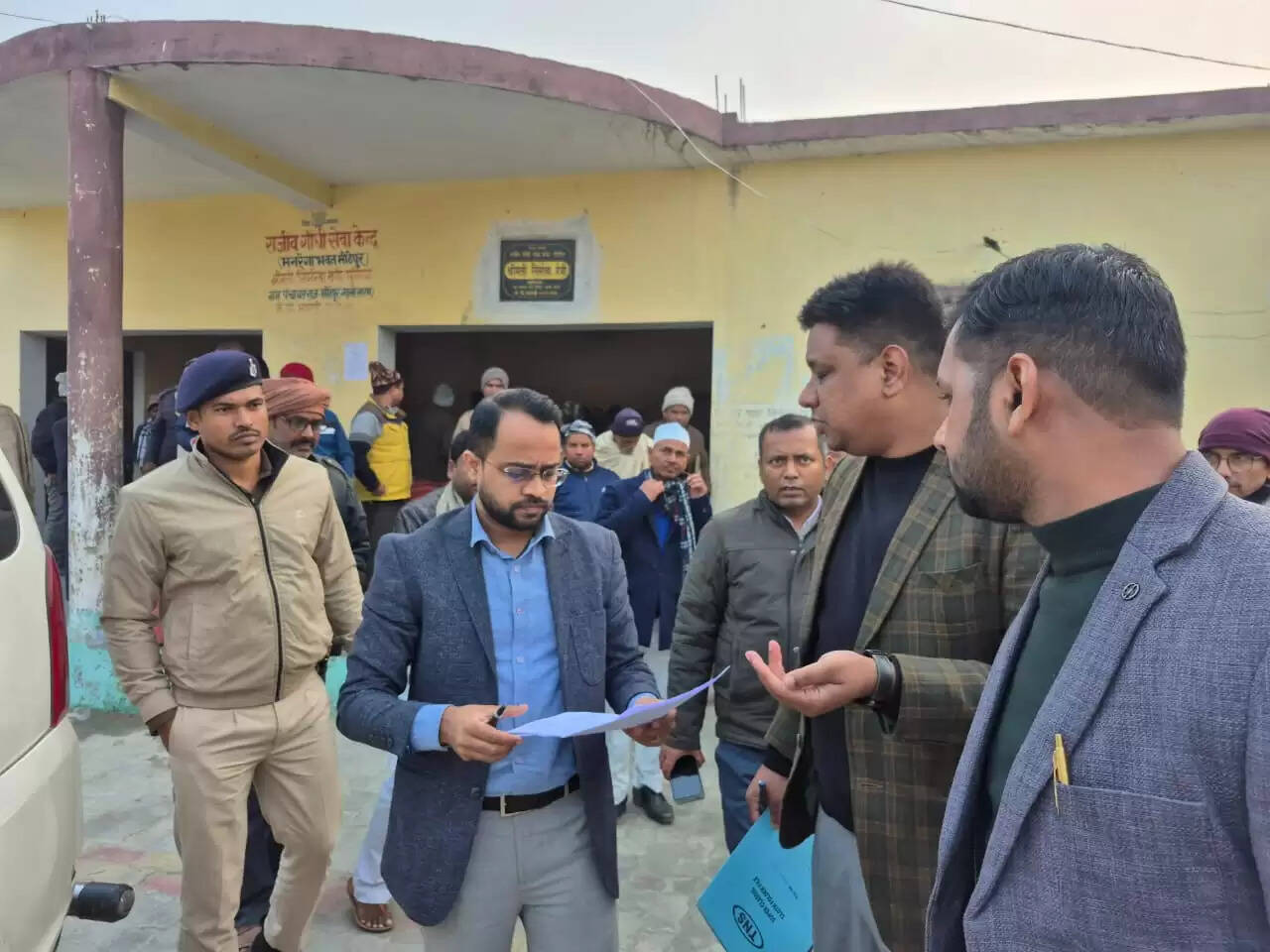 जिलाधिकारी ने गड़खा बाईपास निर्माण परियोजना का किया स्थलीय निरीक्षण