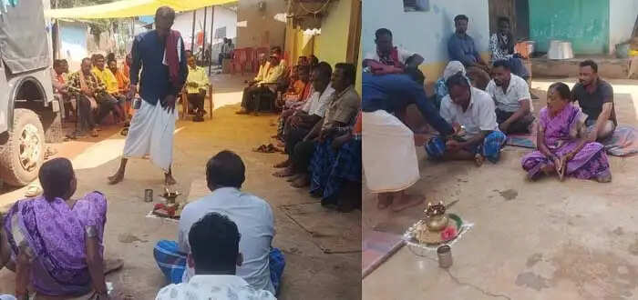 ईसाई धर्मांतरित परिवार के 10 सदस्यों ने अपने मूल धर्म में वापसी की