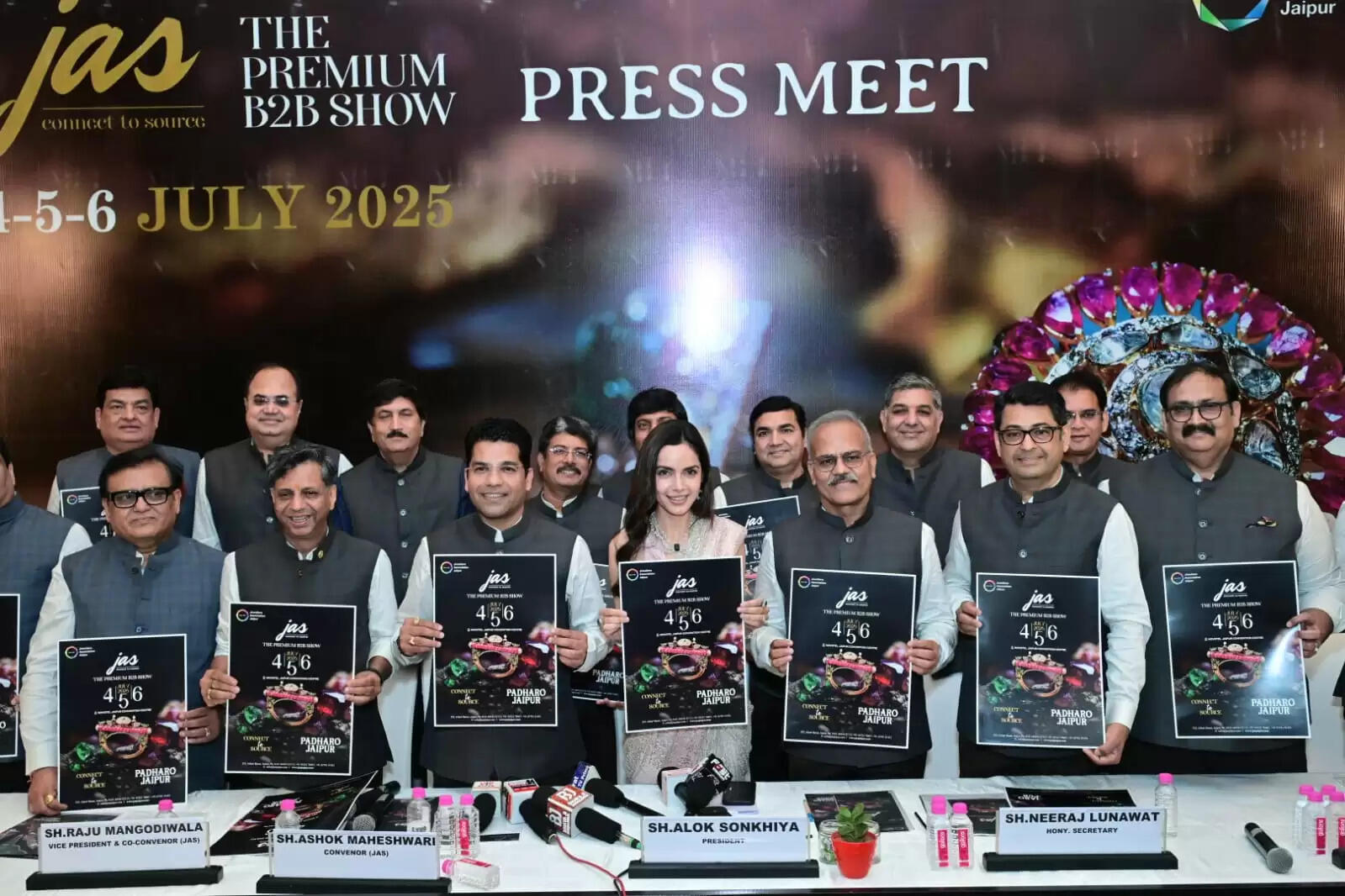 जस शो का 4 जुलाई से होगा आगाज: 310 बूथों पर रंगीन रत्न और खूबसूरत रत्न आभूषणों का नायाब होगा डिस्प्ले