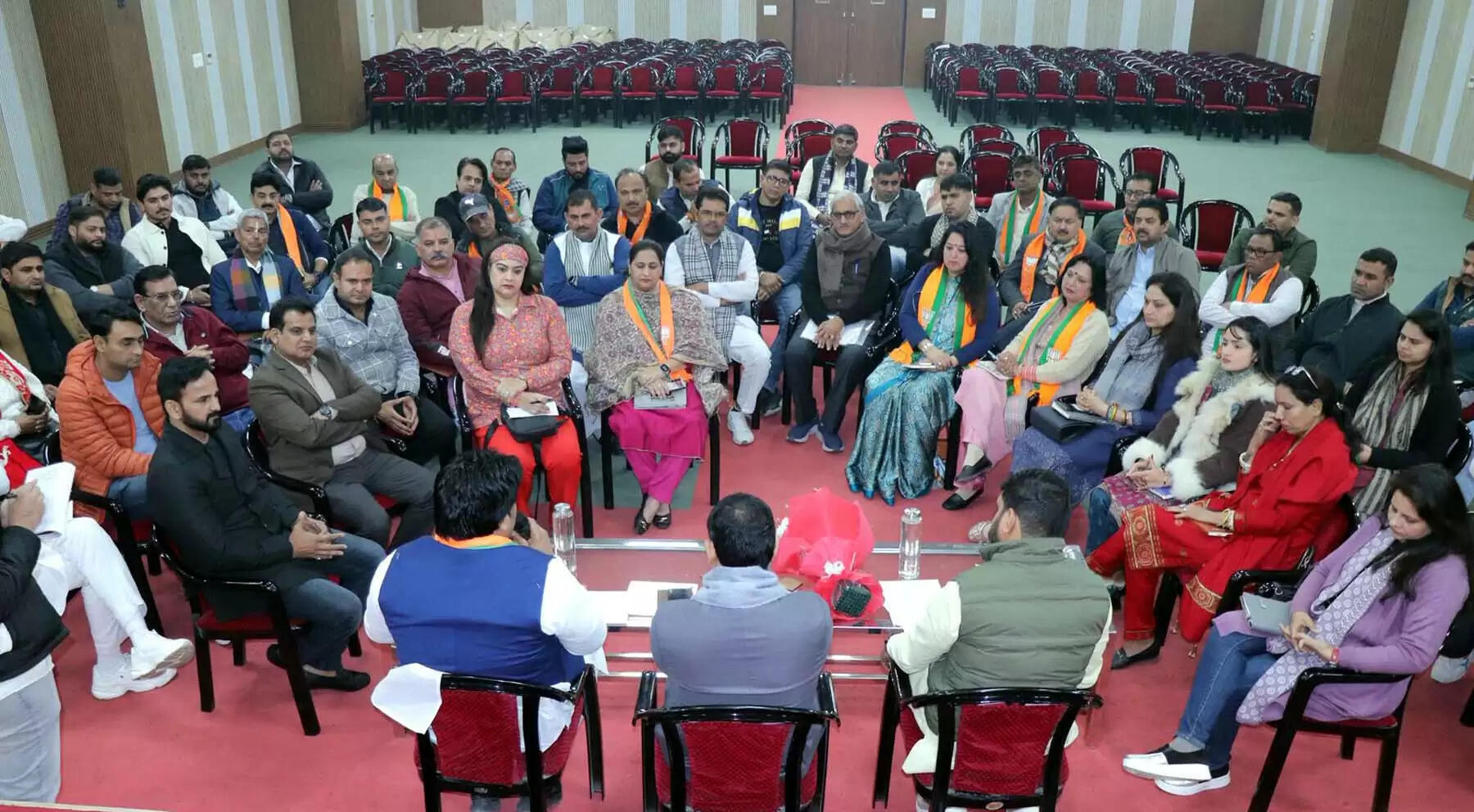 विकसित गुरुग्राम महारैली में लगेगी विकास की झड़ी: सर्वप्रिय त्यागी