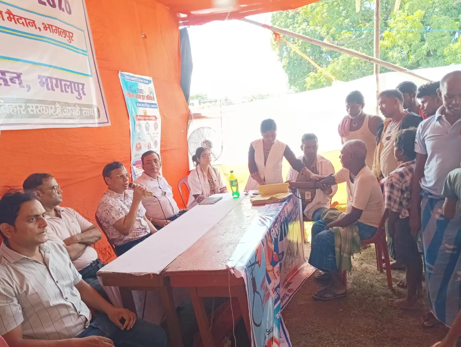 भागलपुर में बाढ़ राहत शिविरों में शारीरिक और मानसिक स्वास्थ्य के लिए विशेष अभियान, स्वास्थ्य जागरूकता पर जोर