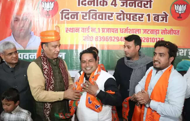 सोनीपत: सेवा और समर्पण का प्रतीक हैं भाजपा कार्यकर्ता : बड़ौली