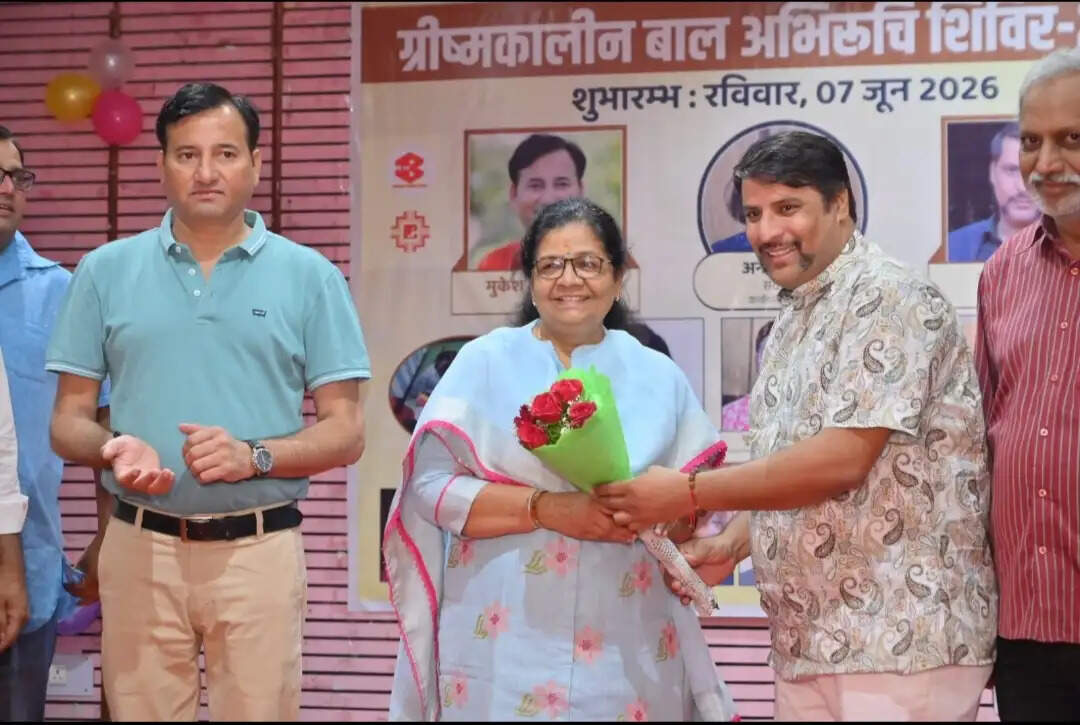 पिंक सिटी प्रेस क्लब में बाल अभिरुचि शिविर का शुभारंभ, सांसद ने बढ़ाया बच्चों का उत्साह