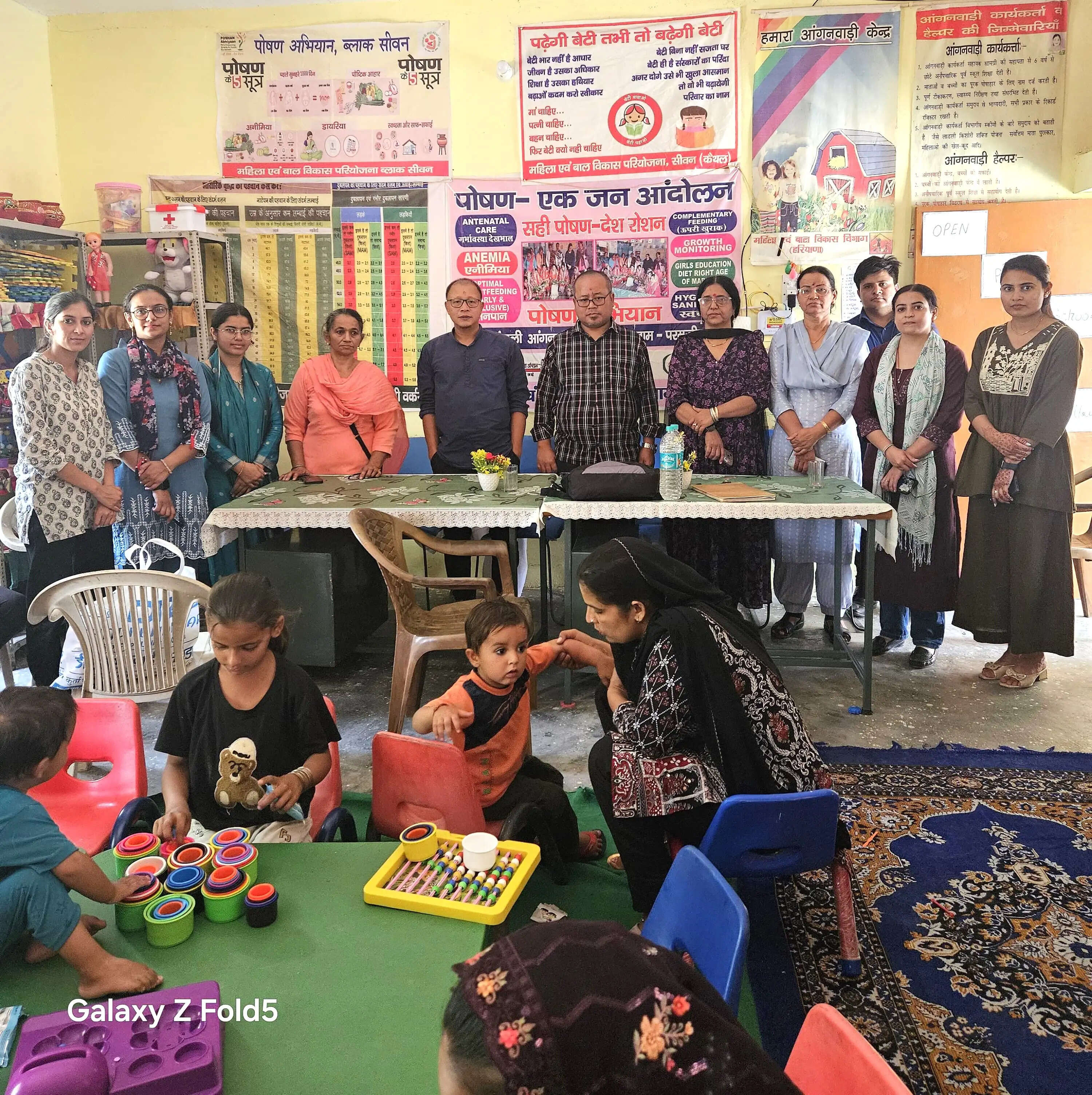 मिजोरम की टीम ने किया कैथल का दाैरा