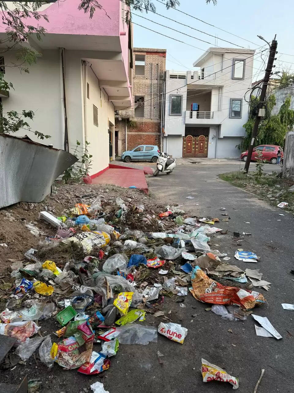 कोरबा : पंडित रवि शंकर नगर में कचरे का अंबार, महामारी का खतरा