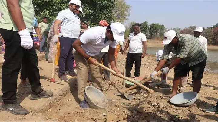 जल गंगा संवर्धन अभियानः प्राथमिकता से हो रहे हैं जल स्रोतों के संरक्षण एवं संवर्धन के कार्य