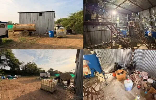 डीआरआई ने उत्तर प्रदेश के जालौन में मादक पदार्थ की बड़ी अवैध प्रयोगशाला का किया भंडाफोड़, दो गिरफ्तार